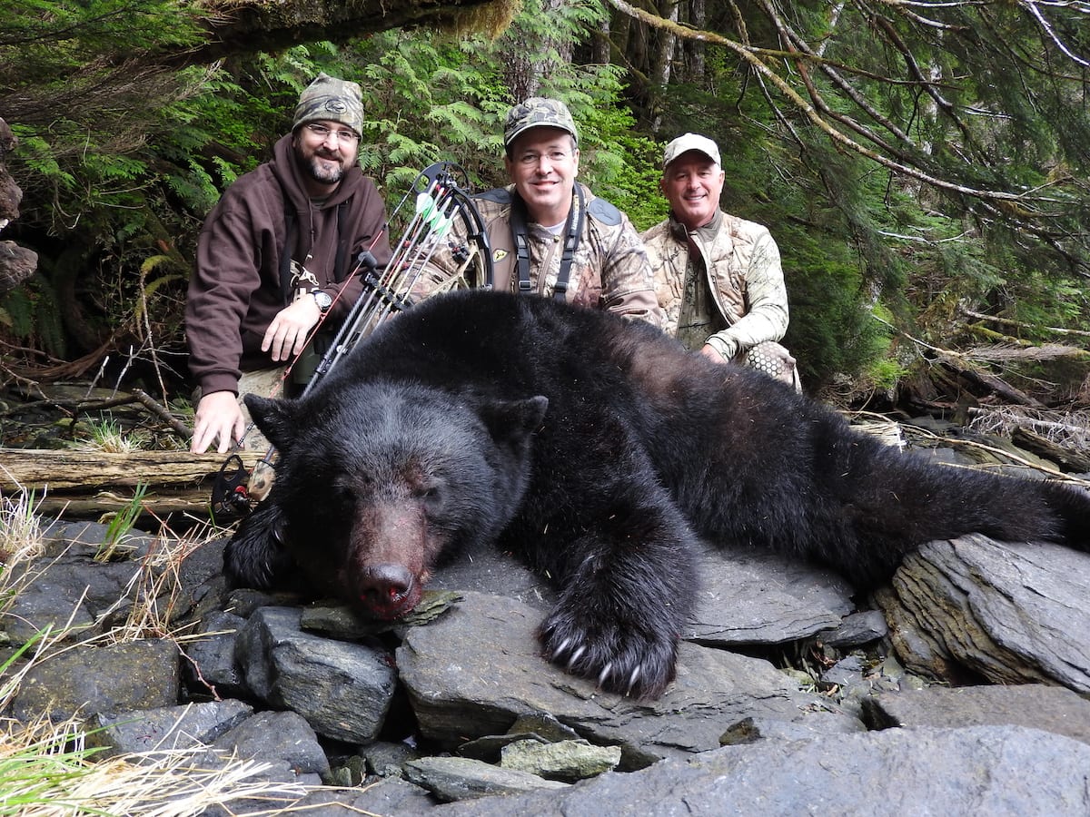 Made a great 20 yard archery shot under extreme pressure. His buddies were watching!