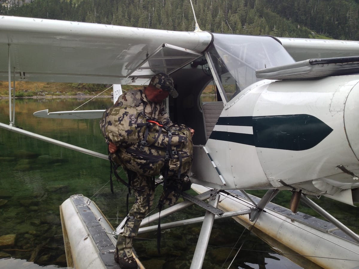 Mountain Goat Hunting in Northern BC Loading up and getting ready to go!